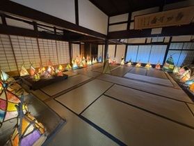 「なごみの灯り展」開催中♪