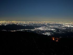 ✨登谷山から見る夜景✨~奥武蔵から約1時間♪
