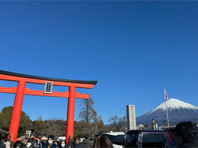 新年のはじまりは富士山の麓で【富士山本宮浅間大社】