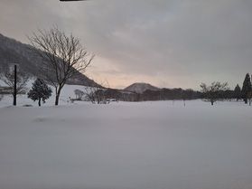 1/21朝の鏡ヶ成「奥大山」