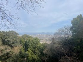 今治市を一望できるお寺
