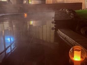 夜の露天風呂&休暇村奥武蔵のインスタ