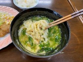 今回のまかない１月２４日（土）夕食のメニュー