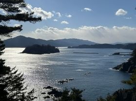 空気がクリアな冬の園地をウォーキング♪