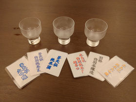 プレミアムビュッフェと一緒に地酒飲み比べ