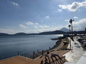 池田湖で過ごす指宿時間