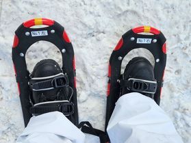 雪山ハイキング（w スノーシュー）