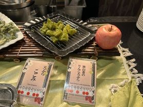 狭山茶のりんご天ぷらをご紹介🍎