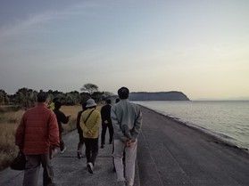 朝のお散歩会
