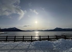 夕方のお散歩もあり!