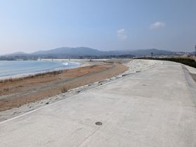 早春の散歩道「お伊勢浜」