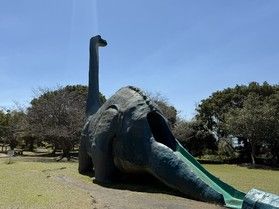 桜島の恐竜公園へ春のお出かけ