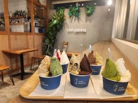 夜の締めにピッタリなジェラート屋さん!