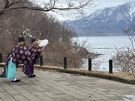 支笏湖湖水開きが行われました!
