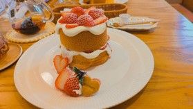 【ふんわりカフェ】で<br>癒しのカフェタイム