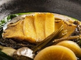 NEW!! あわびの姿煮(中)付きビュッフェプラン
