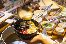 休暇村指宿の鶏飯