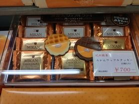 みかんワッフルクッキー