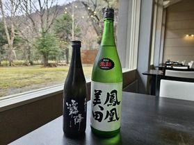 レストランにて日本酒の新酒が販売されました！