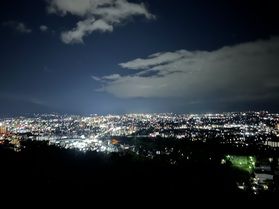 城山公園の夜景