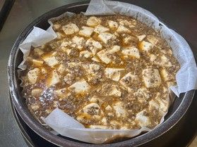 日替わり中華「麻婆豆腐」