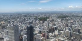 地上45階からの眺望<br>【浜松アクトタワー】