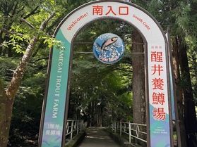 ニジマス釣り