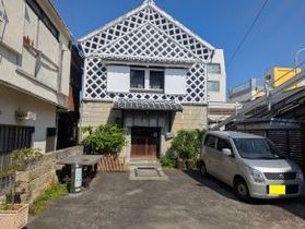 下田の町のレトロなカフェ