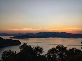 大久野島一番の絶景スポット