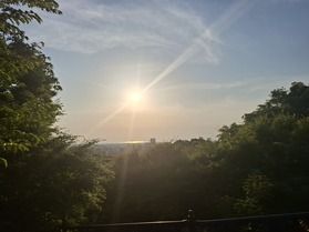絶景スポット！「卯辰山（うだつやま）公園見晴らし台」