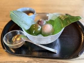 岐阜発祥の夏の甘味♪<br>中津川【すや西木「榧(かや)」】