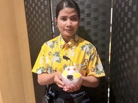 オリジナル白熊かき氷