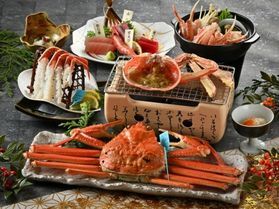 タグ付きずわい蟹会席プレミアムのご予約始まってます！