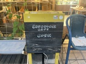 ゆったりした時間をコンコースカフェで☕