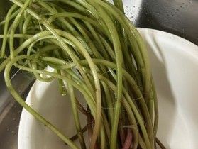山のめぐみ「みず」を使った郷土料理作りました