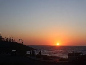 日本海に沈む夕日楽しめる!!☀️☀️