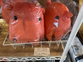 売店の可愛い海のぬいぐるみ達を紹介!