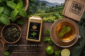 爽やかな香りに癒される「プレミアムミントティー」