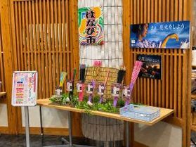 今年初開催の花火バイキングです！