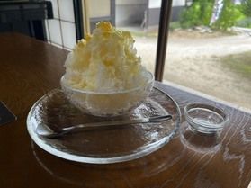 オープンしたばかりのかき氷屋さん⭐