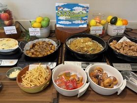 夕食のビュッフェにキッズコーナーが登場！