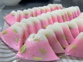 【朝食新メニュー】羽黒山の山の形に枝豆の食感がアクセント!