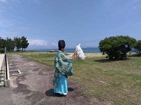 海開き神事を行いました