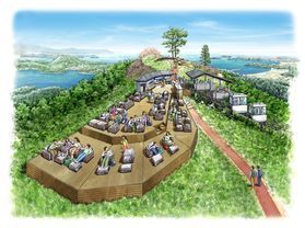 亀山モノレール オープンまで残り5日