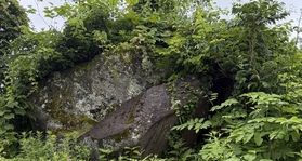 磐梯山噴火が遺した岩石