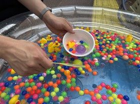 夏休み企画③スーパーボールすくい