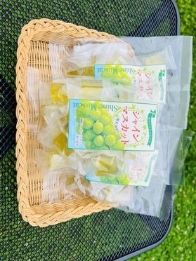 ★夏限定部屋菓子★シャインマスカットゼリー♪