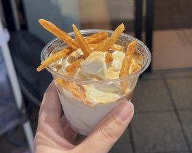 淡路島の牛乳使用！ソフトクリーム