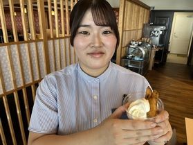 夕食のサービスコーナーにて新しいデザートが登場！✨