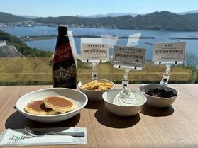 朝食にピッタリ！ふんわりパンケーキ